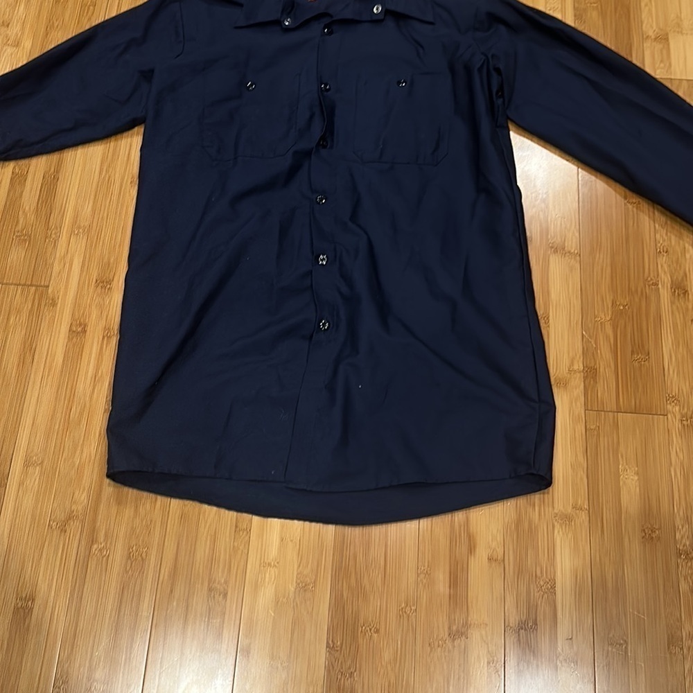 Red Kap Button Up Outerwear Size Medium Men’s - image 2